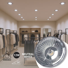 Bombilla LED Regulable - AR111 GU10 - 12W - 975lm