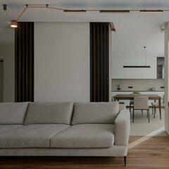 Lámpara lineal 400 para sistema "Axia" - 15W - 48V - Luz cálida