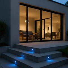 Baliza LED exterior empotrable - RGB - 0,7W - IP67 - Ø60mm