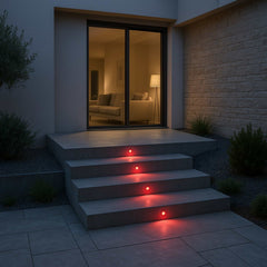 Baliza LED exterior empotrable - RGB - 0,7W - IP67 - Ø60mm