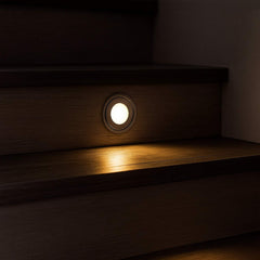 Baliza LED empotrable en suelo 0,5W - 12V DC - IP67 - Ø60mm