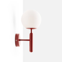 Aplique de pared bola cristal "Elsa" - E14