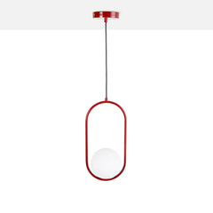 Lámpara colgante bola cristal "JOHN" - E27 - Ø 15cm