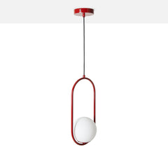 Lámpara colgante bola cristal "JOHN" - E27 - Ø 15cm