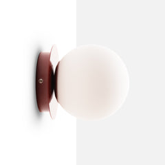 Aplique de pared bola cristal "ARCE" - E27 - Ø 15cm