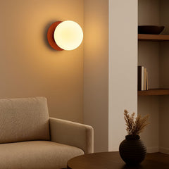 Aplique de pared bola cristal "ARCE" - E27 - Ø 15cm