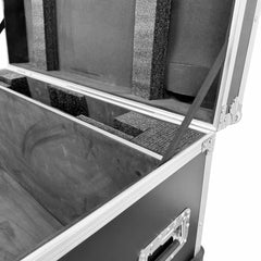 Flight Case para Digital Kiosk 32" DDT32 - con Foam, Ruedas y Asas – Transporte Seguro en Ferias y Eventos