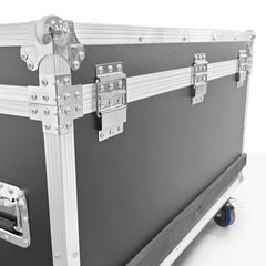 Flight Case para Digital Kiosk 32" DDT32 - con Foam, Ruedas y Asas – Transporte Seguro en Ferias y Eventos