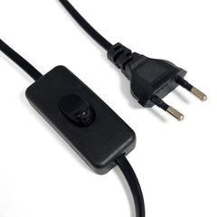 Aplique de pared de mimbre "BERGIN" - E27 - Interruptor y enchufe