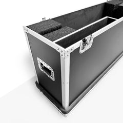 Flight Case para Tótems LCD DLS55 - con Foam, Ruedas y Asas – Transporte Seguro en Ferias y Eventos