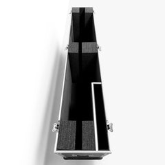 Flight Case para Tótems LCD DLS55 - con Foam, Ruedas y Asas – Transporte Seguro en Ferias y Eventos