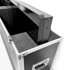 Flight Case para Tótems LCD DLS55 - con Foam, Ruedas y Asas – Transporte Seguro en Ferias y Eventos