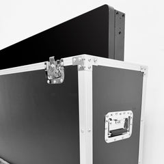 Flight Case para Tótems LCD DLS55 - con Foam, Ruedas y Asas – Transporte Seguro en Ferias y Eventos