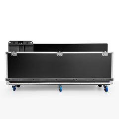 Flight Case para Tótems LCD DLS55 - con Foam, Ruedas y Asas – Transporte Seguro en Ferias y Eventos