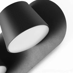 Aplique de pared LED doble "KOP-2" orientable 12W