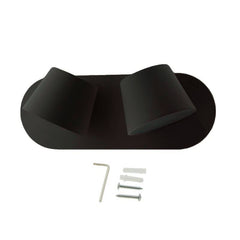 Aplique de pared LED doble "KOP-2" orientable 12W