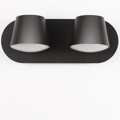 Aplique de pared LED doble "KOP-2" orientable 12W