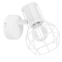 Aplique de pared o techo jaula "AZOR" E14