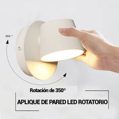 Aplique de pared LED "KOP-3" orientable 18W