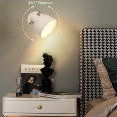 Aplique pared interior moderno orientable "KUKKA" bombilla E14