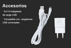 Macetero LED RGBW recargable 5W - Resina blanca - IP65 - 40x40cm