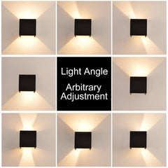 Aplique de pared "KURTIN" 6W apertura de luz regulable