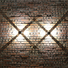 Aplique de pared exterior LED "CROSS" 12W