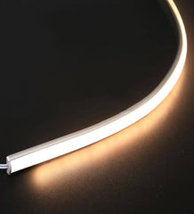 Perfil de aluminio para tira LED flexible / moldeable - 18x6mm - 2 metros