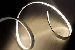 Perfil de aluminio para tira LED flexible / moldeable - 18x6mm - 2 metros