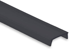 Difusor negro para perfiles de tira LED de 17mm (2m)