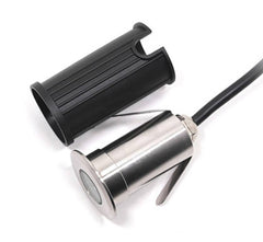 Foco LED empotrable en suelo - 1,5W - 12/24V DC - IP67 - Blanco Cálido