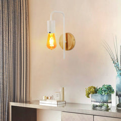 Aplique de pared interior "FINNA" E27