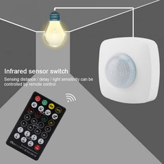 Sensor de Presencia superficie con Mando 360° IP65