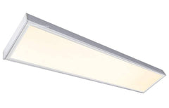 Panel LED slim de superficie 120X30 cm - Driver Philips - 44W - UGR19 - Con KIT de montaje