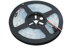 Tira LED inteligente IC RGB 12V DC - 14,4 W/m - IP65 - 60 LED/m - Ancho 10mm - 5 metros