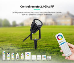 Foco de jardín con pincho LED 6W RGB+CCT | Mi Light