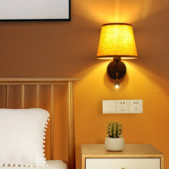 Aplique de pared "PAIR" E27 con foco LED de lectura 3W