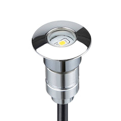 Kit de 6 luces de escalera 0,6W 12V-DC Ø24X38.5mm