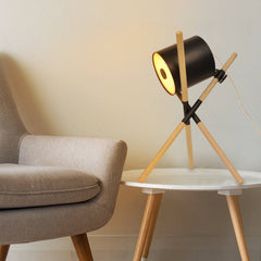 Lámpara de mesa nórdica de trípode "FOCUS" - 3 x E27 / G45