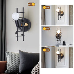 Aplique de pared decorativo "Doll" - E27
