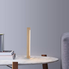 Lámpara de mesa de madera "TOAK" 10W dimable