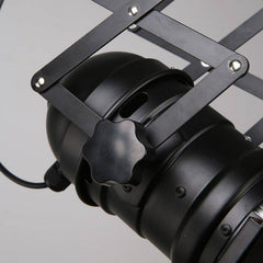 Foco carril trifásico orientable y extensible "Cinema" - E27