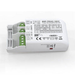 Driver regulable TRIAC DALI PUSH 0/1-10V 6-42V 10W multicorriente (200-350mA)