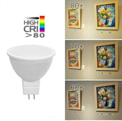 Bombilla LED GU5.3 MR16 5W 12V 350lm