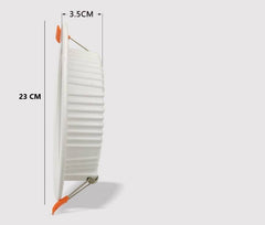 Downlight LED circular empotrable 25W - Uso profesional - Ø190 mm