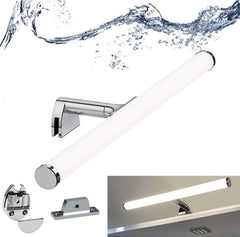 Aplique de baño tubular opal - 3 tipos de fijación - 6W - 540Lm - IP44 - 40cm