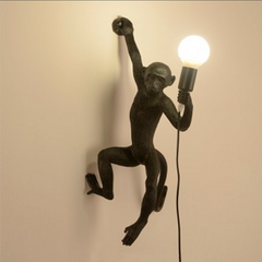 Aplique de pared mono de resina "César"