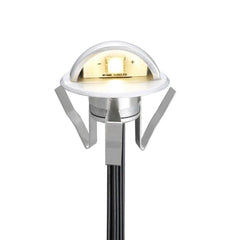 Pack 10 Focos solares LED empotrables con Panel Solar