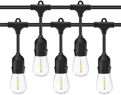 Bombilla LED E27 S14 Transparente de 1W