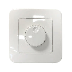 Regulador rotativo 200W 230V empotrable y marco embellecedor